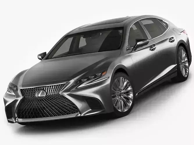 Lexus LS500 2018 3D model