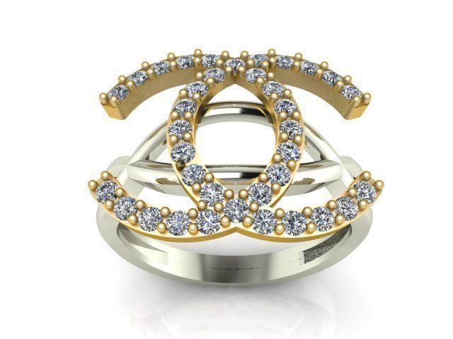 Ring T00110 3D print model_1