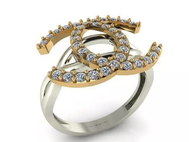 Ring T00110 3D print model_0