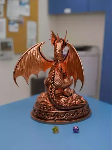Dragon Dice Tower 3D print model 3