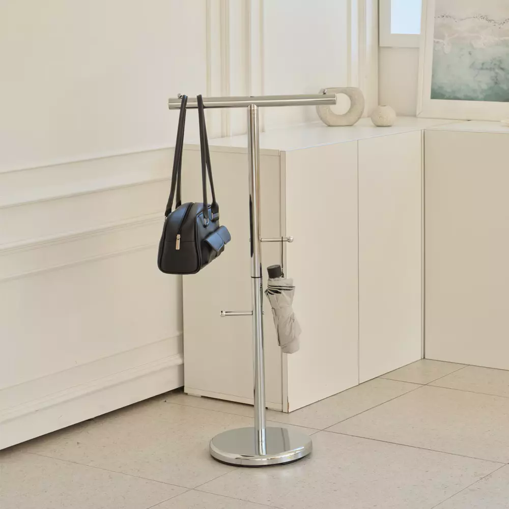 Fix Stand Portable Bag Hanger Clothes Hanger 2 colors 3D model