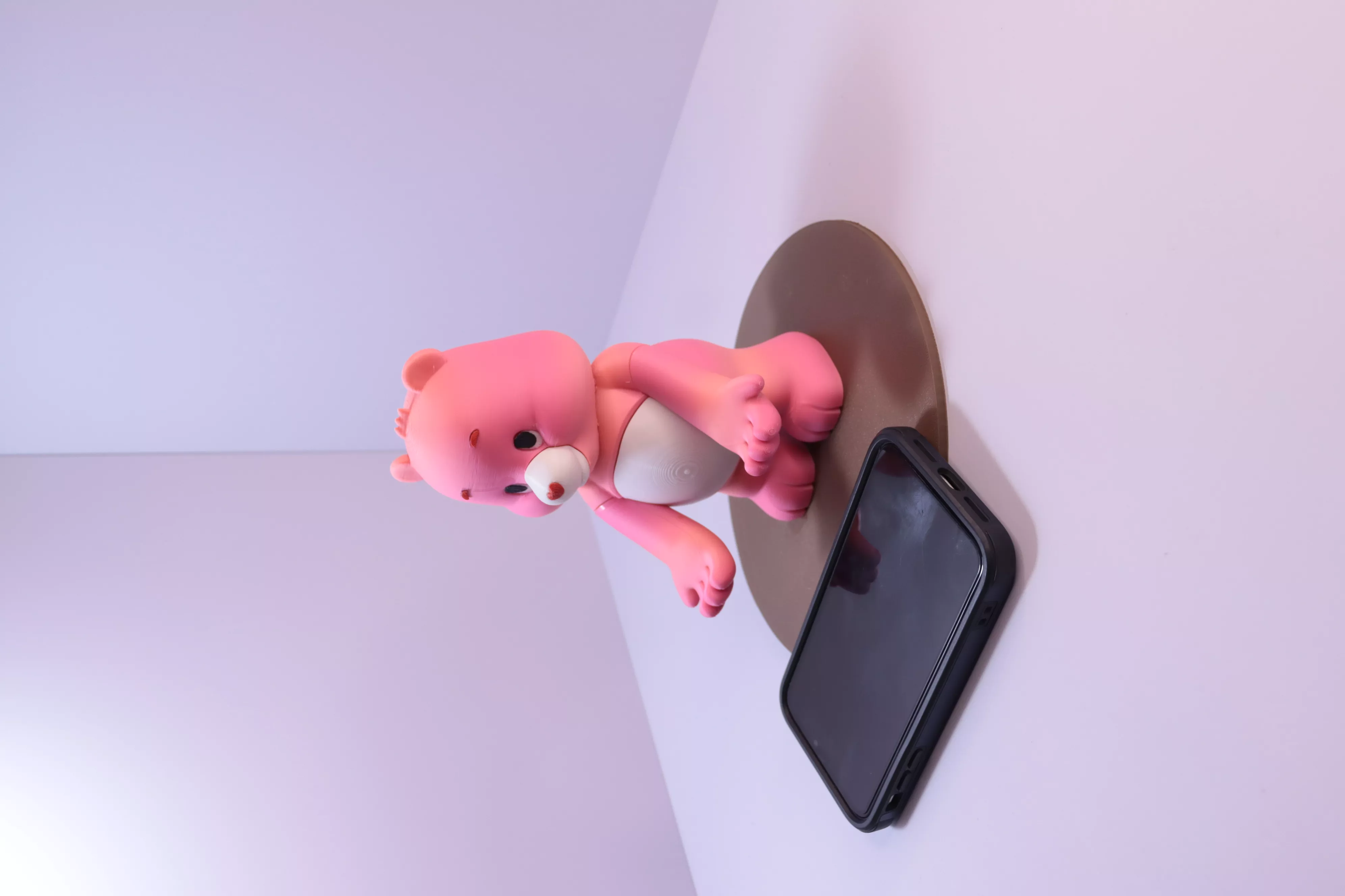 Care Bear Phone Holder Free 3D print model