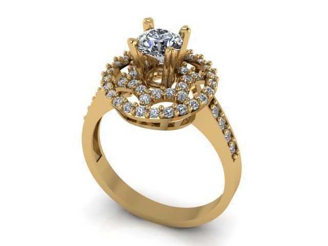 Ring T00114 3D print model_2