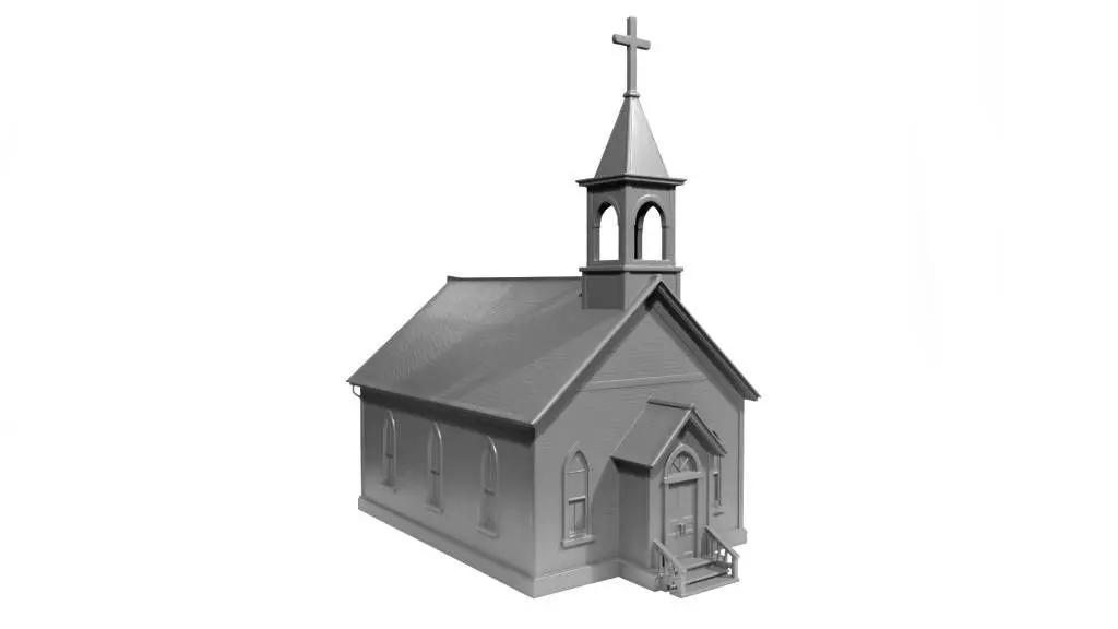 West Church 3D print model
