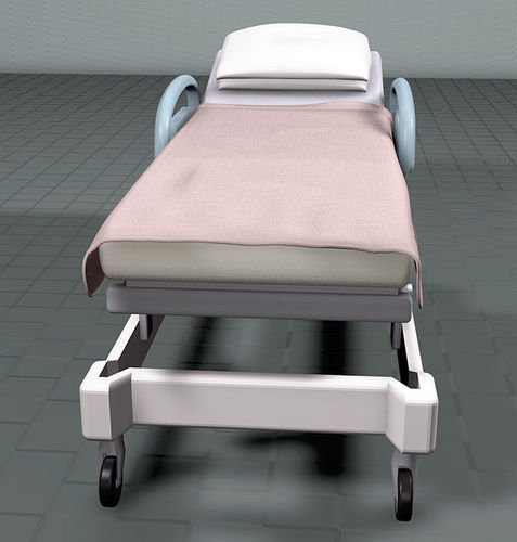 Hospital Bed 3D model