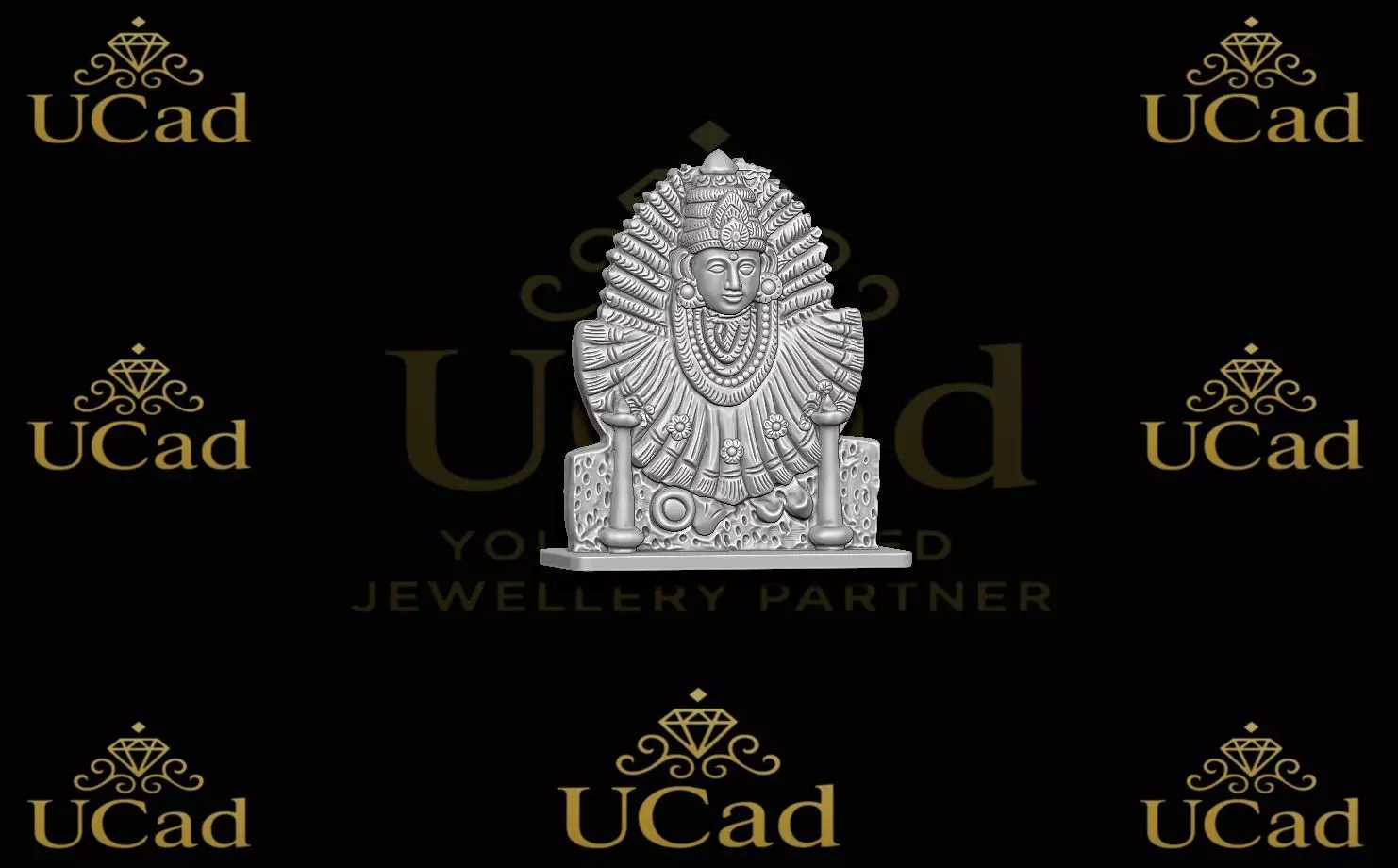 Goddess Lakshmi 3D print model