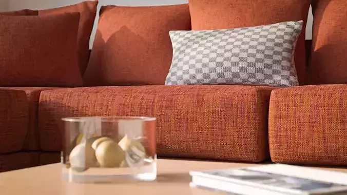 Modern Living Room 3D model 3