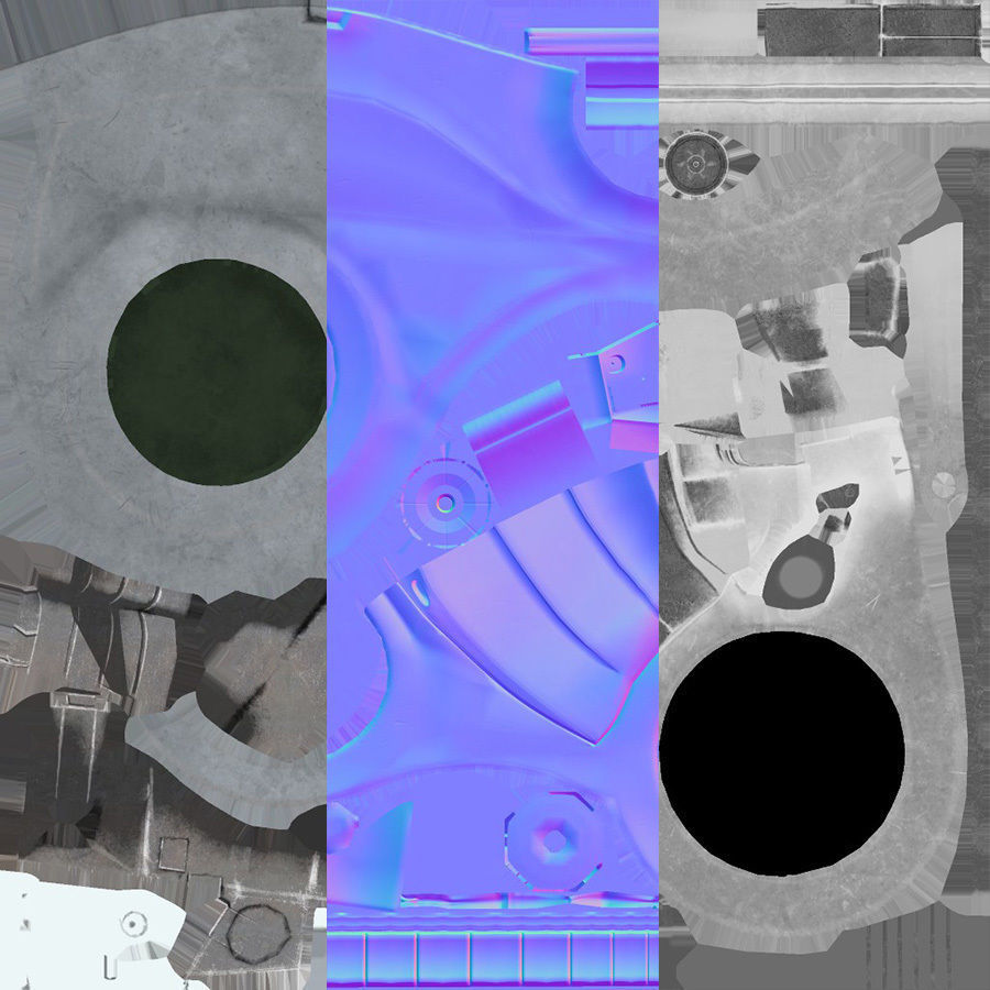 Carry-E flying robot with house Low-poly 3D model_2