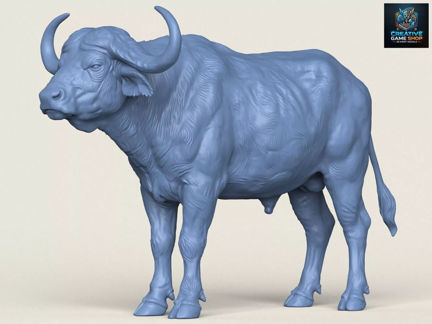 Indian Buffalo 3D print model
