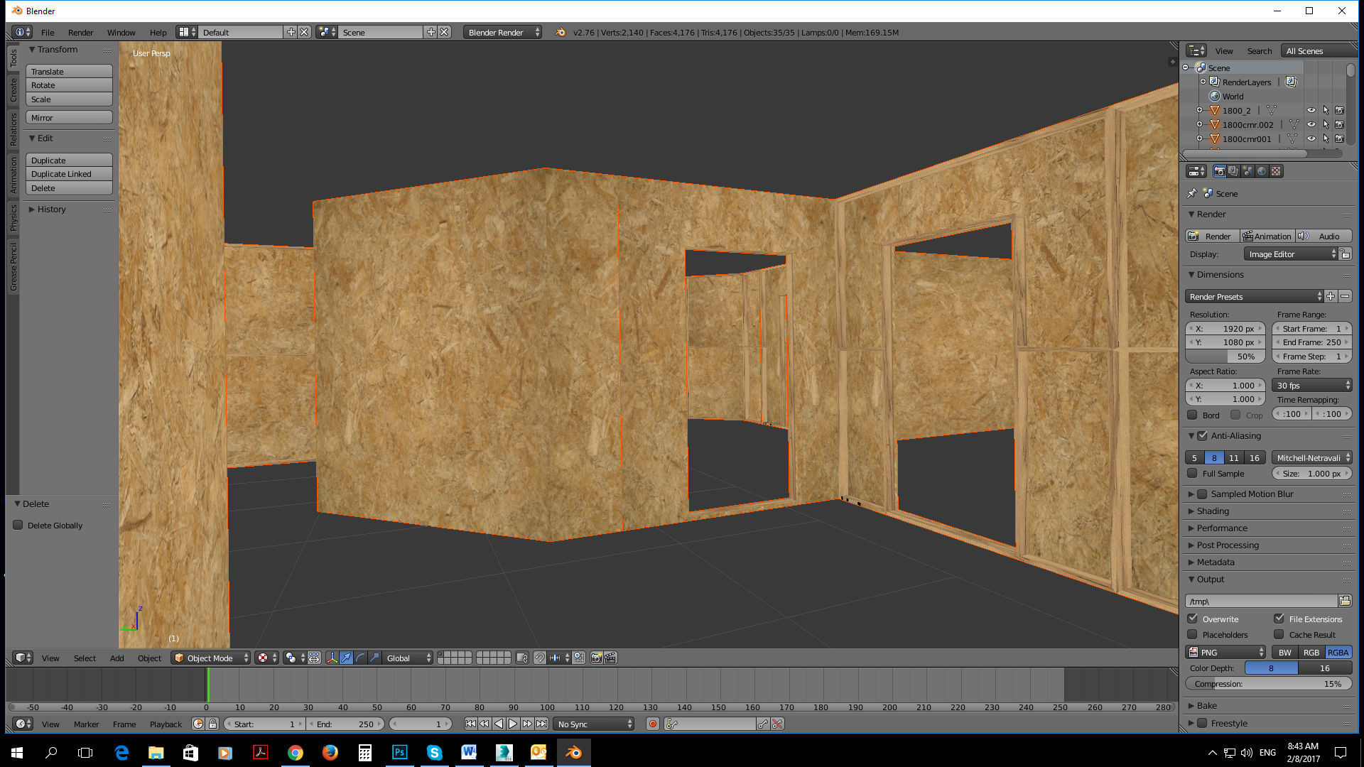 modular assets construction site level Low-poly 3D model_5