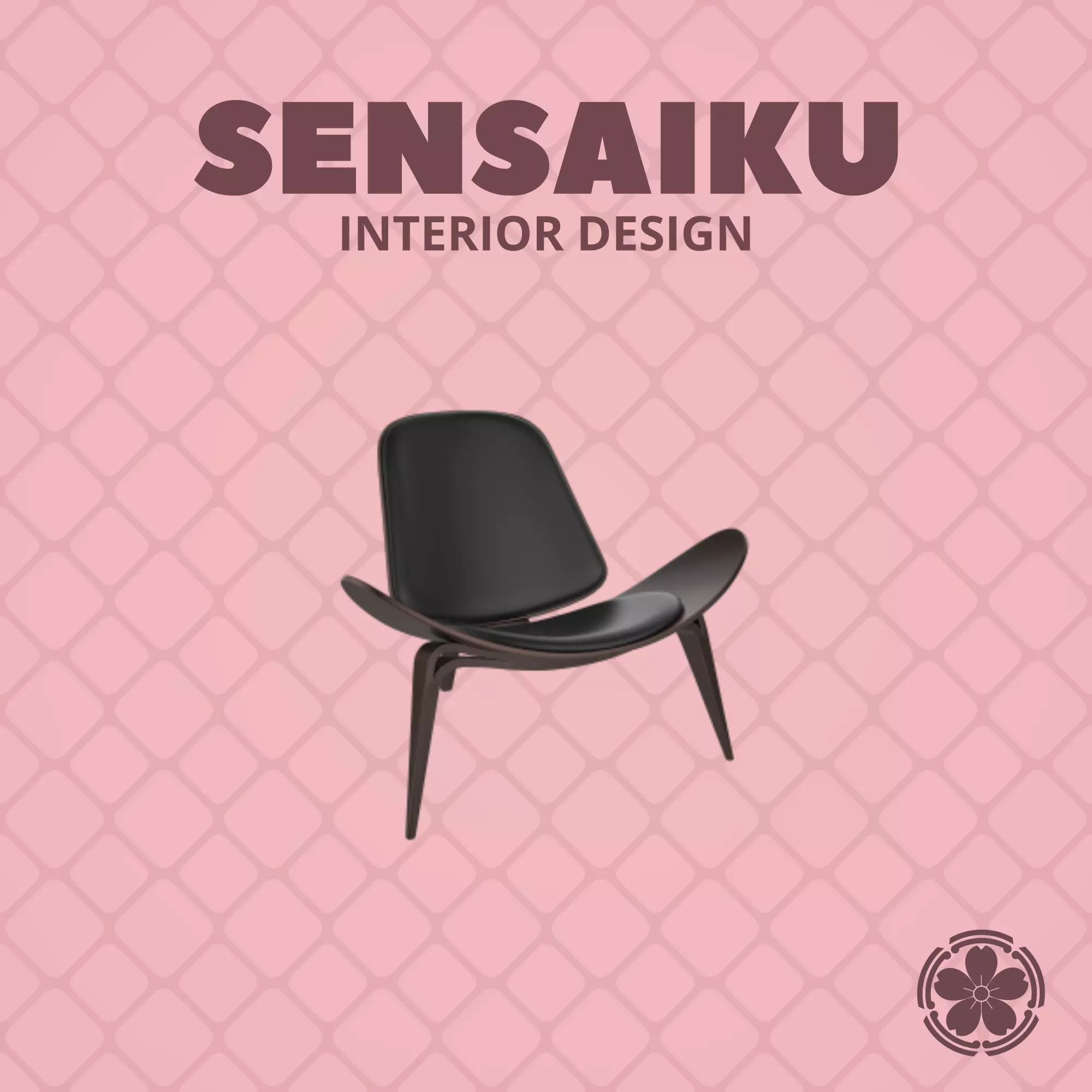 Hans Wegner 01 Shell Chair - CH07 for Dollhouse - 3D Print 3D print model