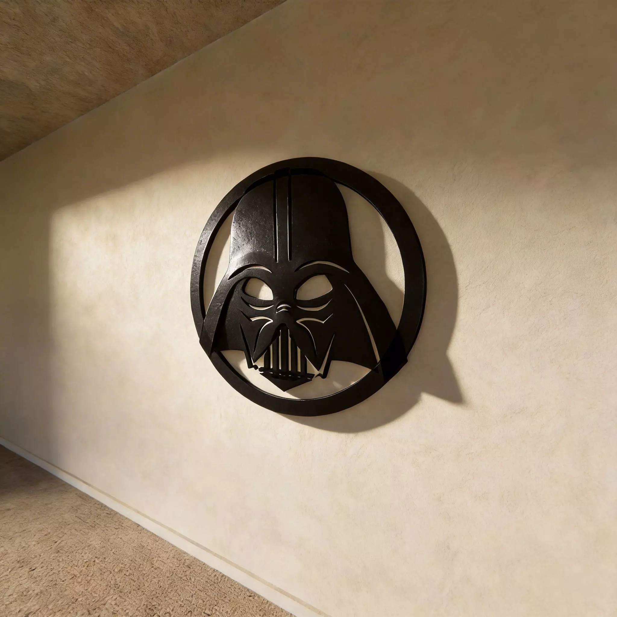Star Wars Wall Art STL File 3D Print Model 3D print model 3D print model