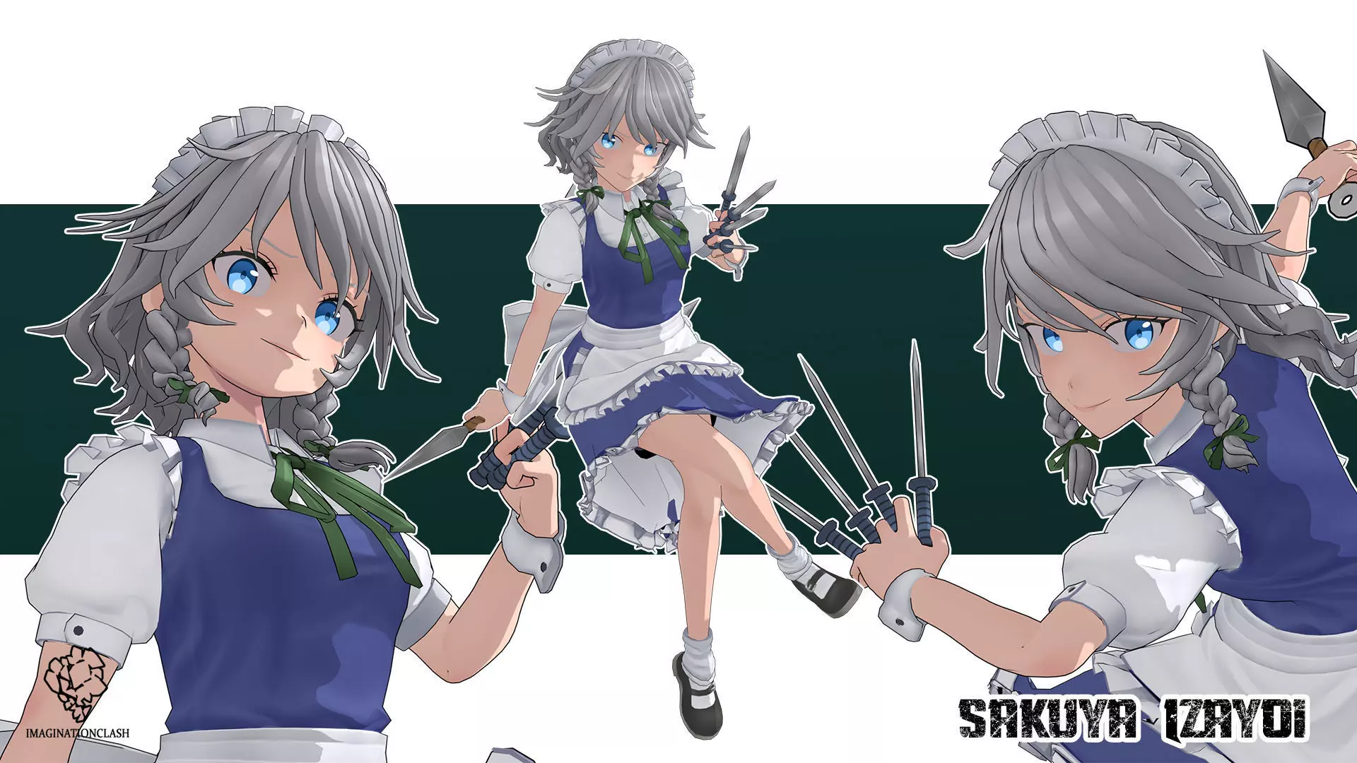 Sakuya izayoi 3D model