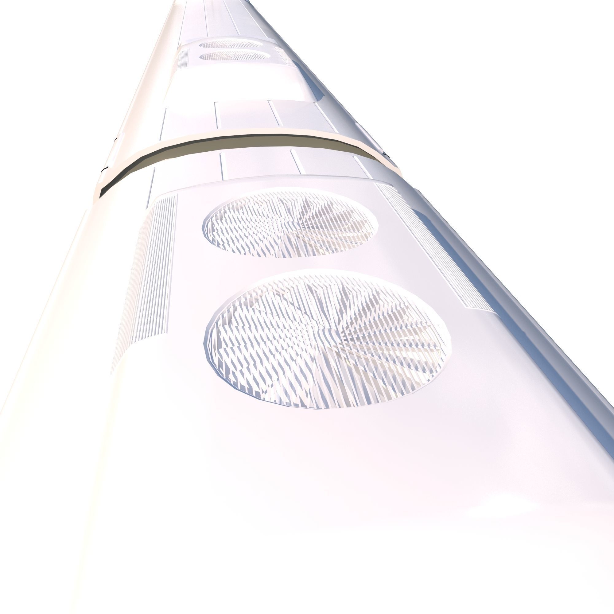 Hi-speed Electric Train Siemens Velaro CRH China 3D model_9