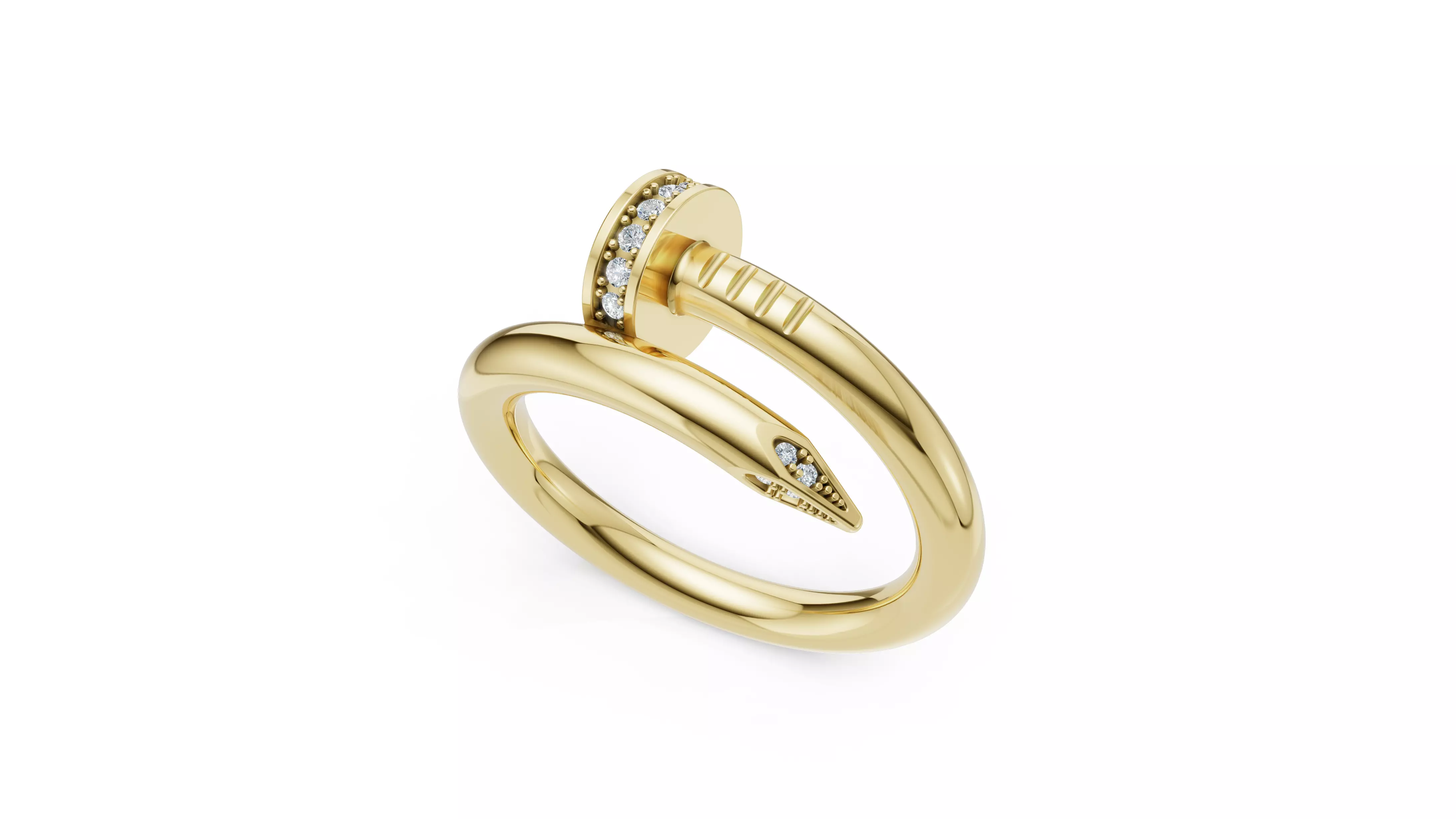 Juste Ring 3D print model