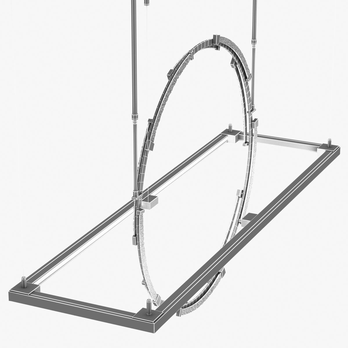 Hubbardton forge Theta LED Pendant 3D model_10