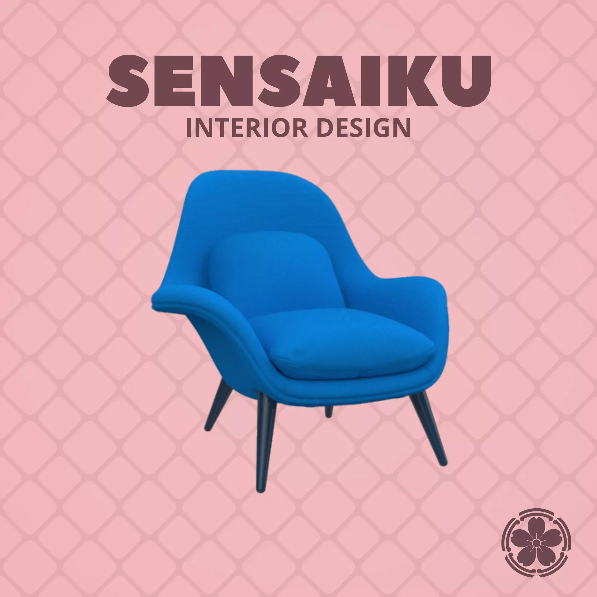 Space Copenhagen 05 Swoon Lounge Chair Dollhouse - 3D Print 3D print model