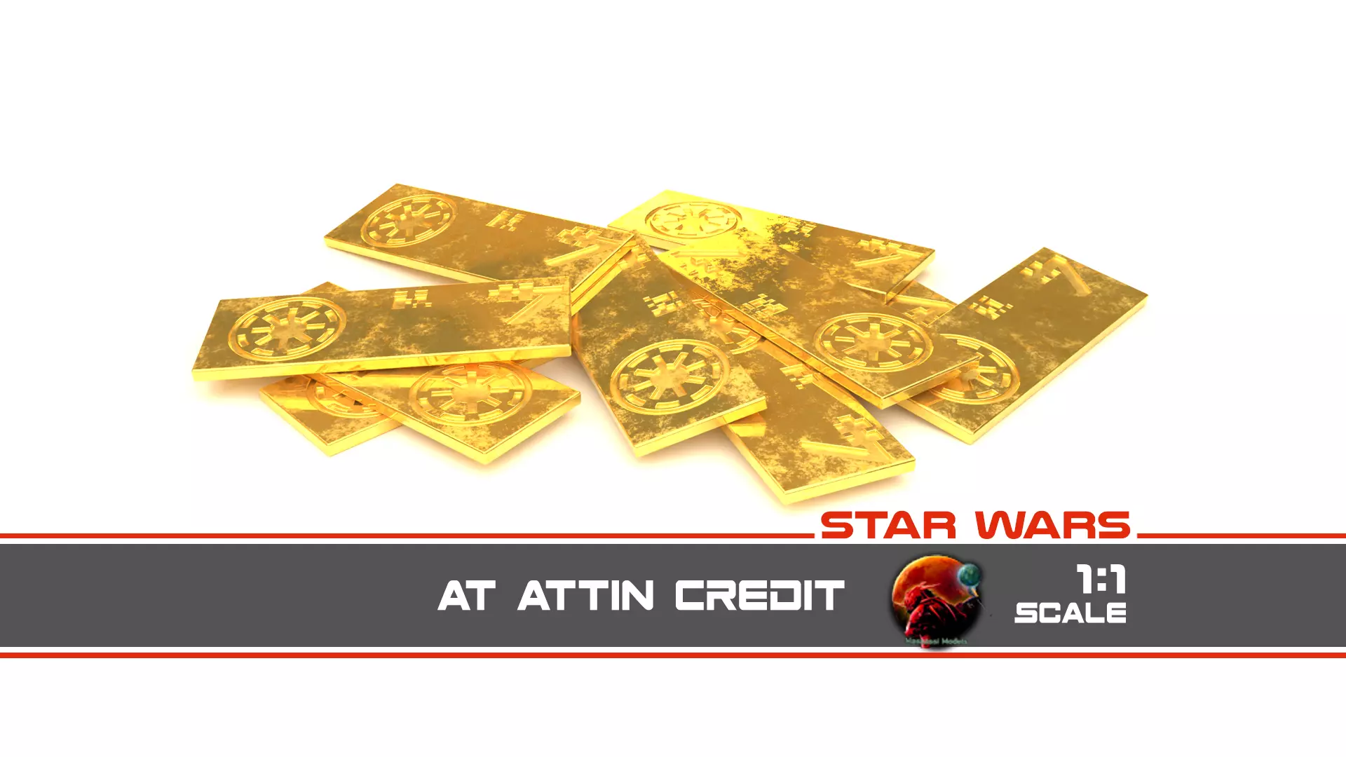 At Attin Credit 1-1 scale Free 3D print model