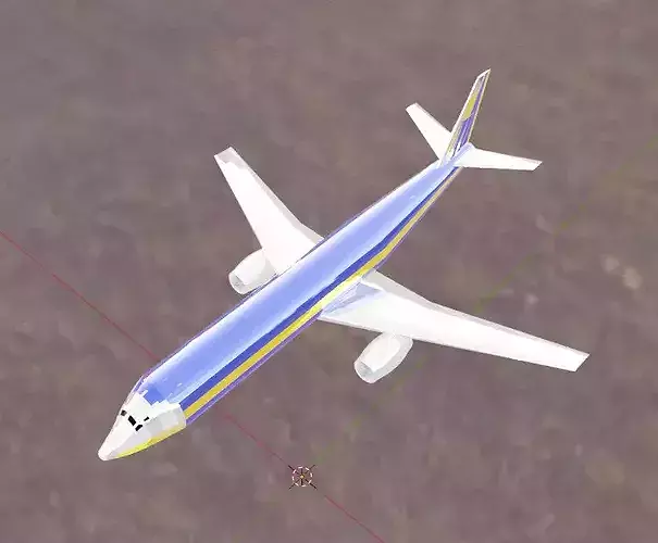 Fictional Twin Engine Jetliner a321 Inspired series