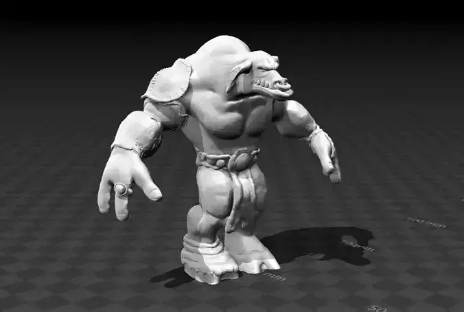Creature monster 3D print model