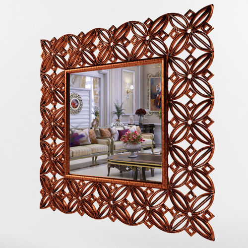 mirror decorative wall mirrors for living room 3D model