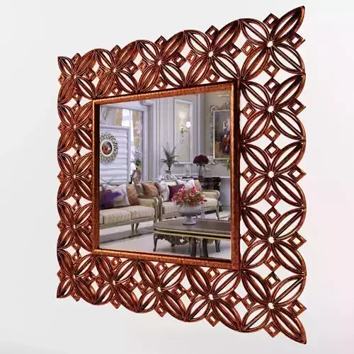 mirror decorative wall mirrors for living room 3D model