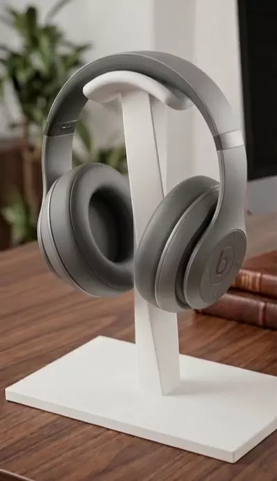 Minimalist Twisted Headphone Stand - 3D Printable Model 3D print model