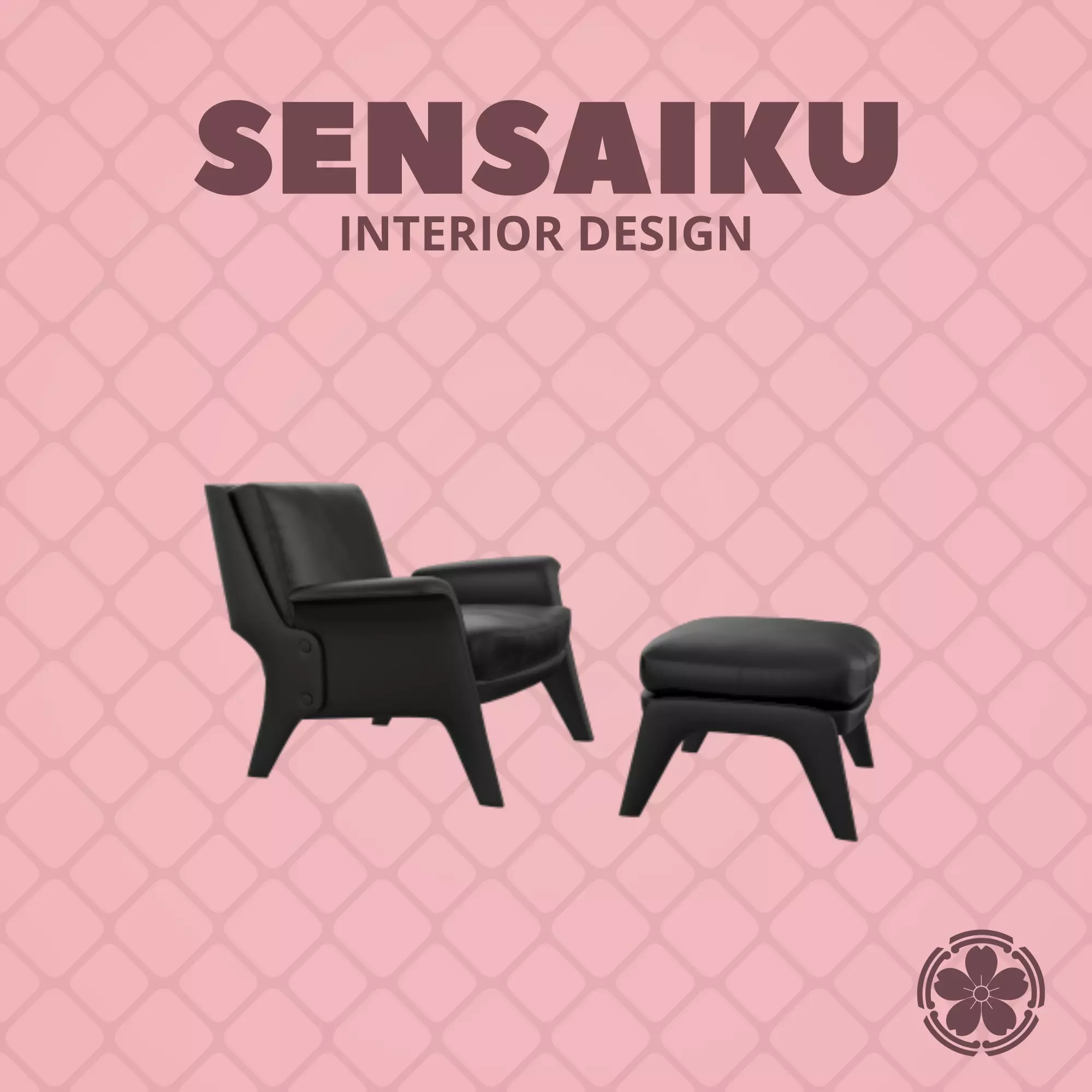 Rodolfo Dordoni 38 Glover Armchair and Ottoman - 3D Print 3D print model
