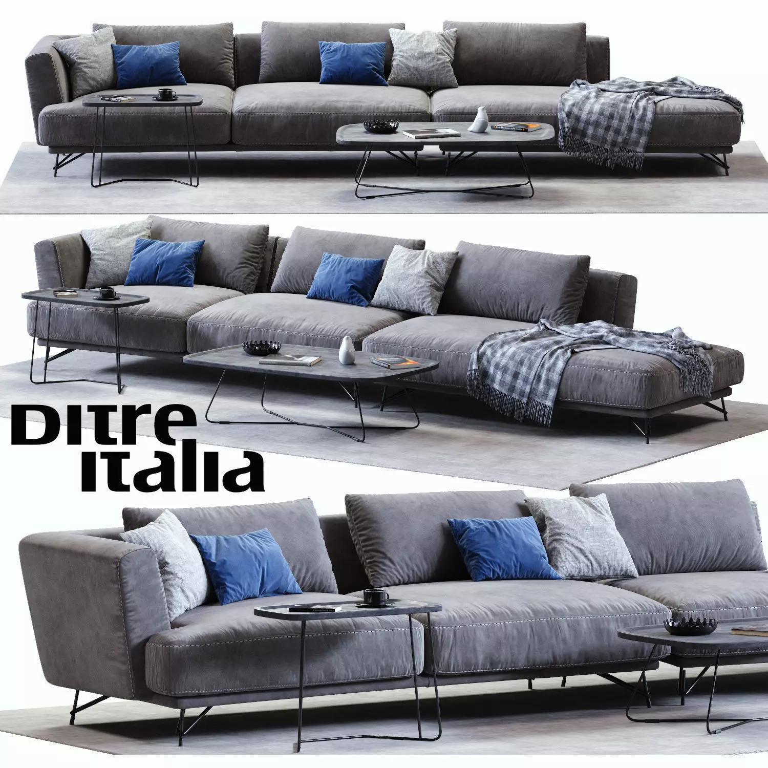 Ditre Italia LENNOX Sofa 03 3D model