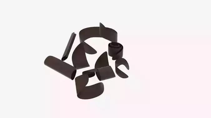 Chocolate Shave 3D model