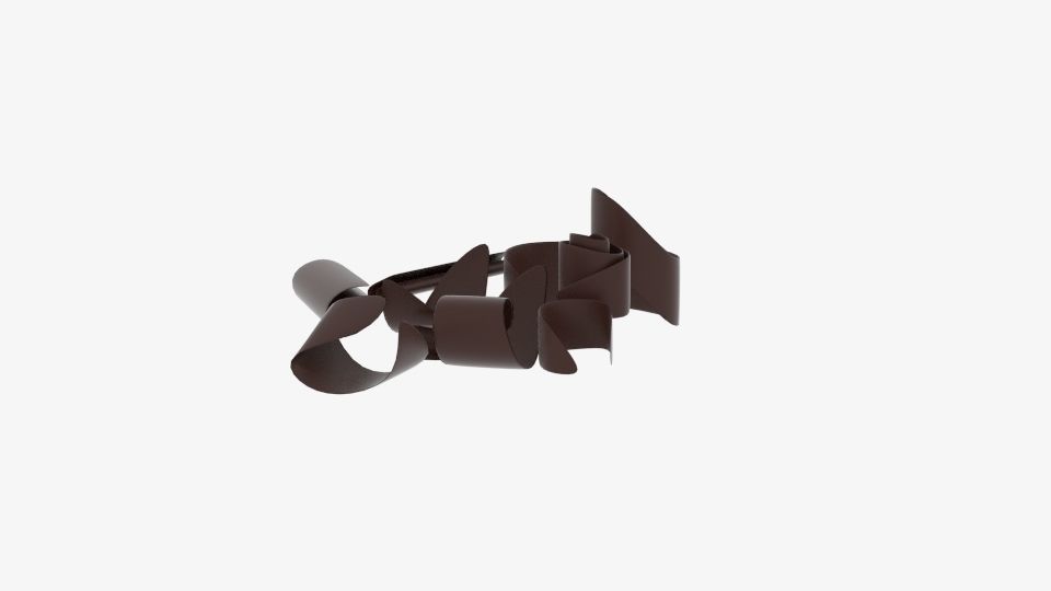Chocolate Shave 3D model_1