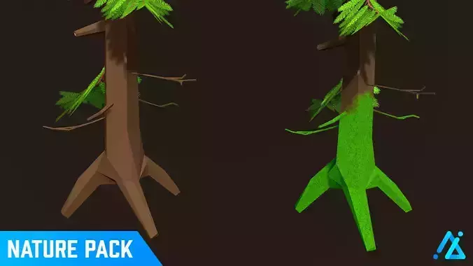 POLY - Nature Pack Low-poly 3D model 3