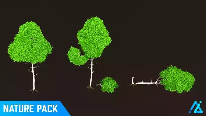 POLY - Nature Pack Low-poly 3D model 7