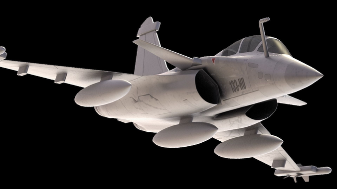 Rafale fighter  3D model