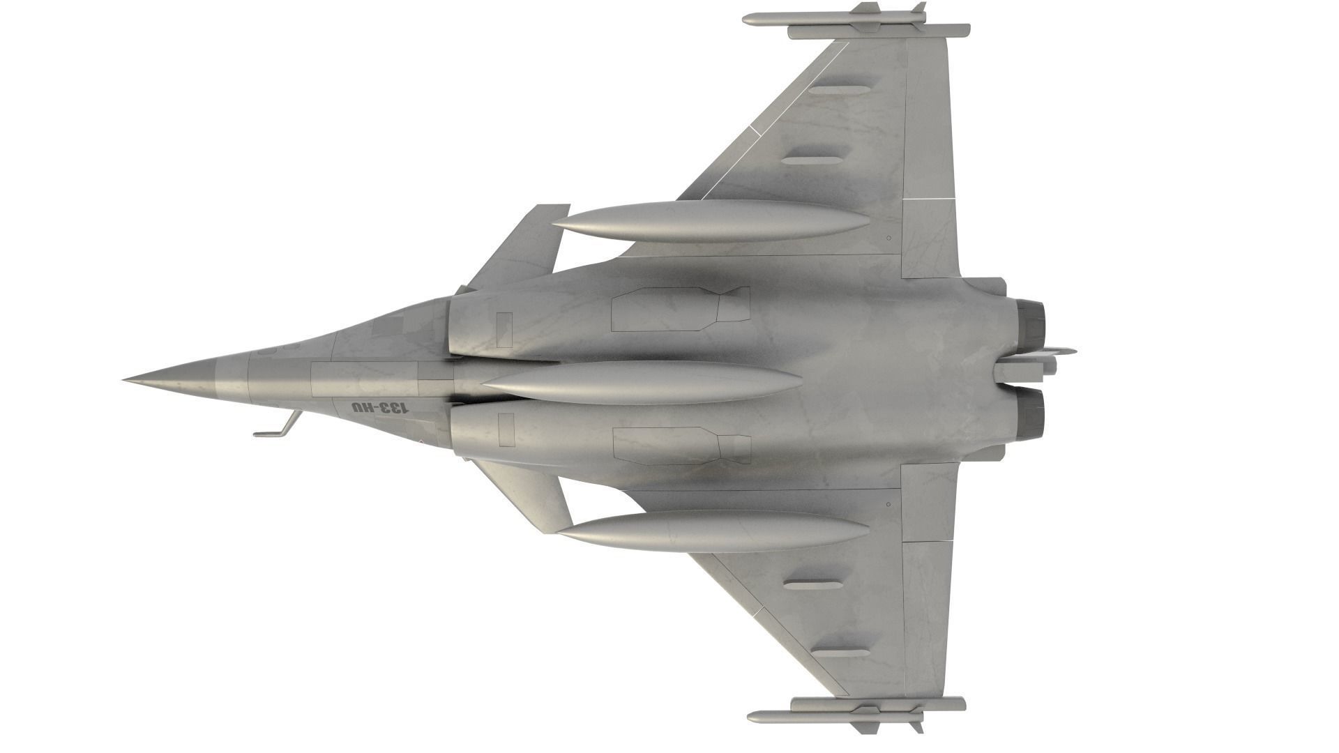Rafale fighter  3D model_9