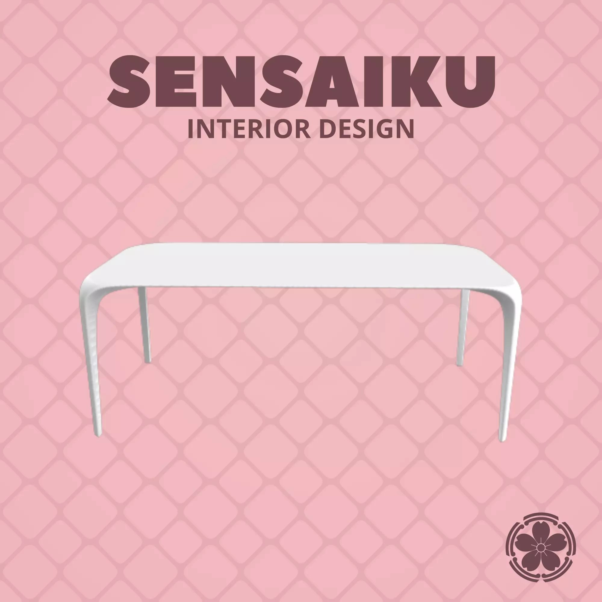 131 Link Table for Miniature Dollhouse - 3D Print 3D print model