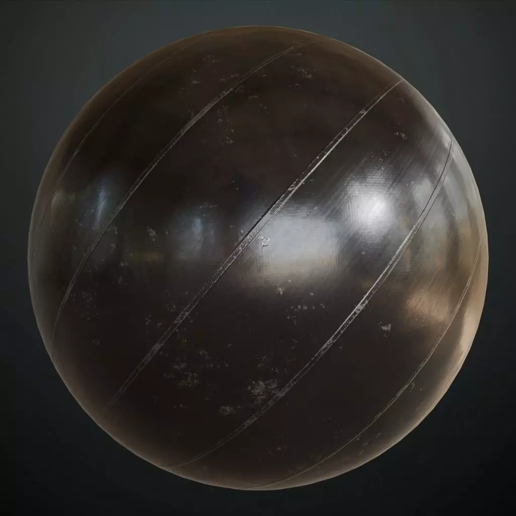 Industrial Metal Spiro Duct PBR Seamless Texture