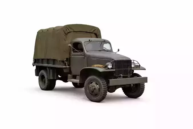 1930s Vintage Military Truck Classic Army Cargo Vehicle