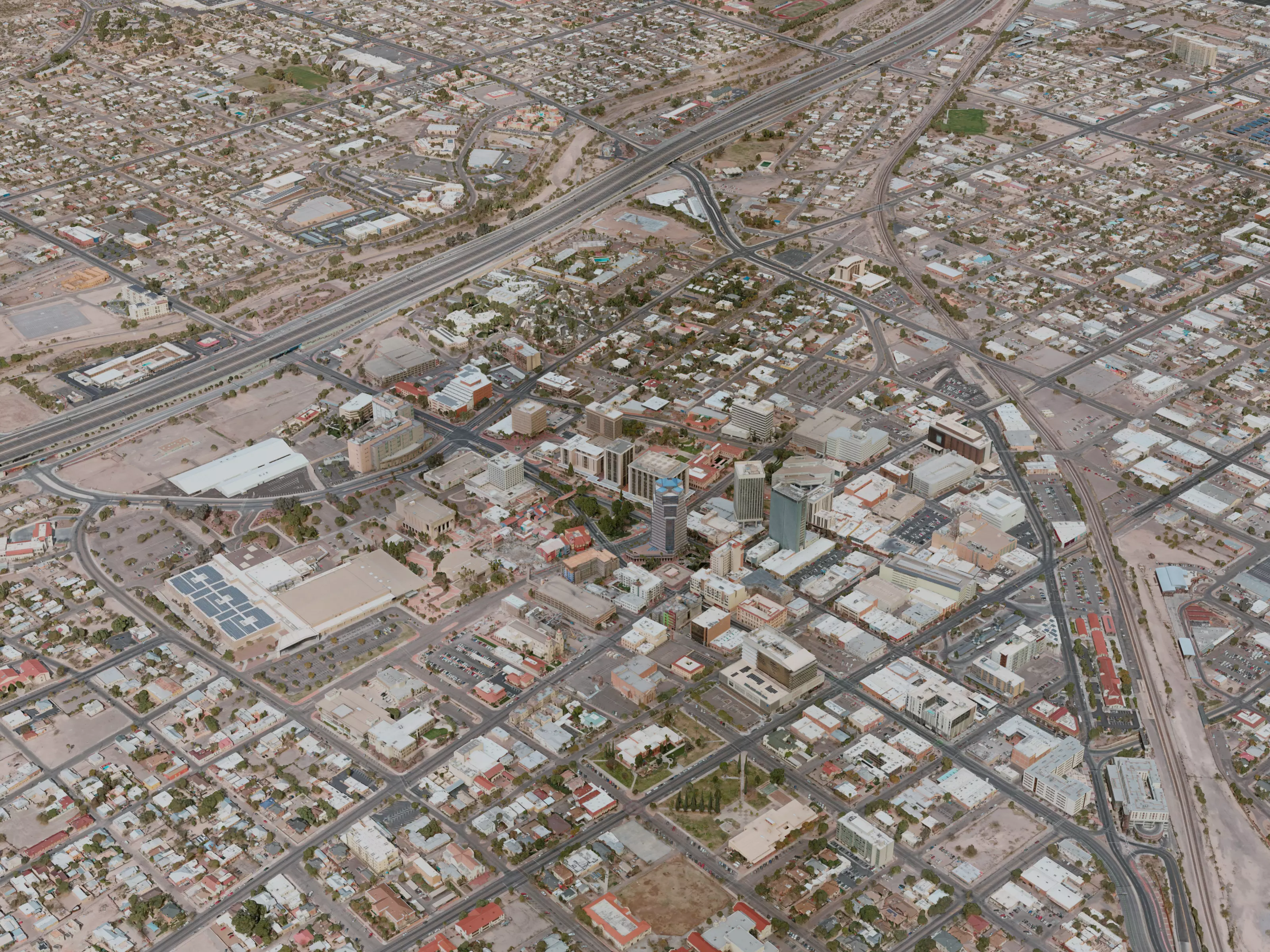 Tucson City 3D model