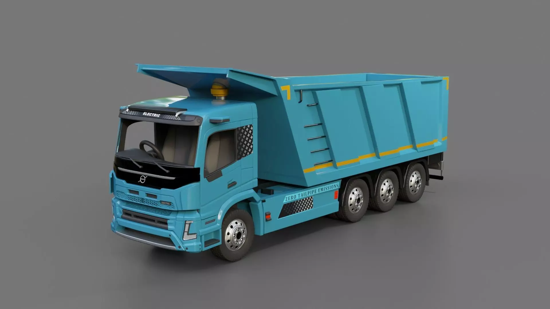 Volvo Electric FMX Tipper 2019 3D model