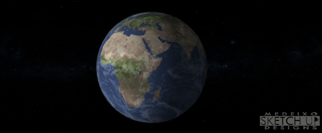 solar system Low-poly 3D model_22