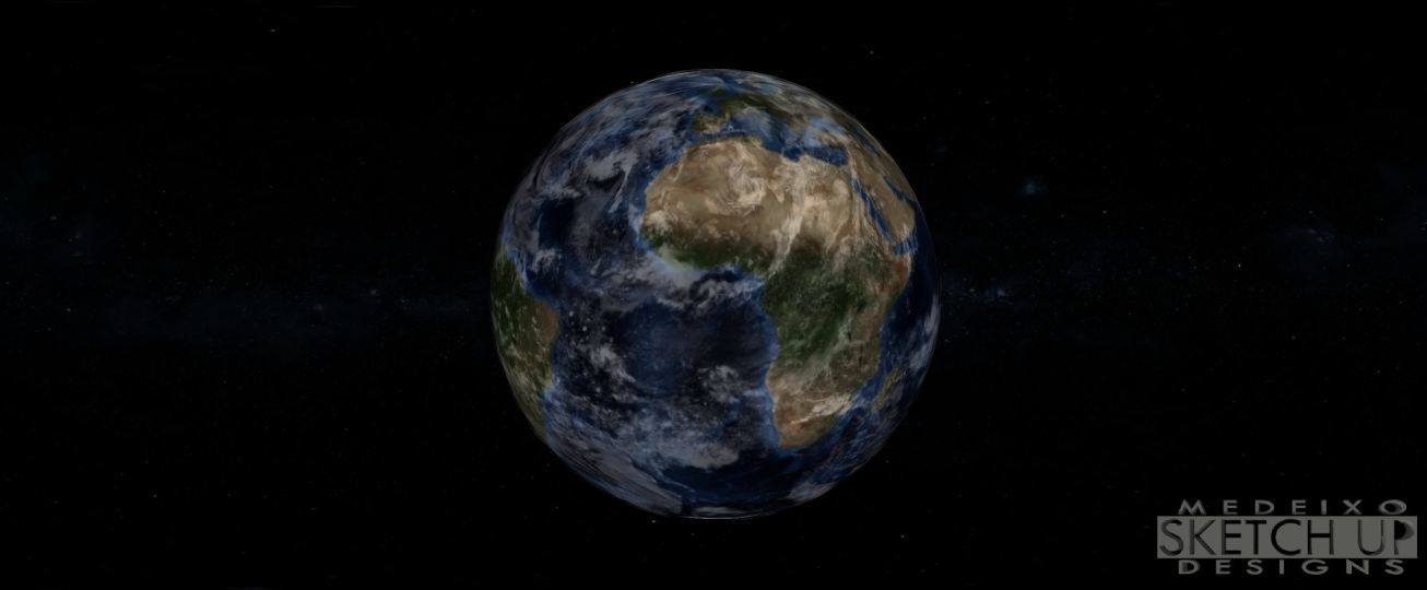 solar system Low-poly 3D model_23