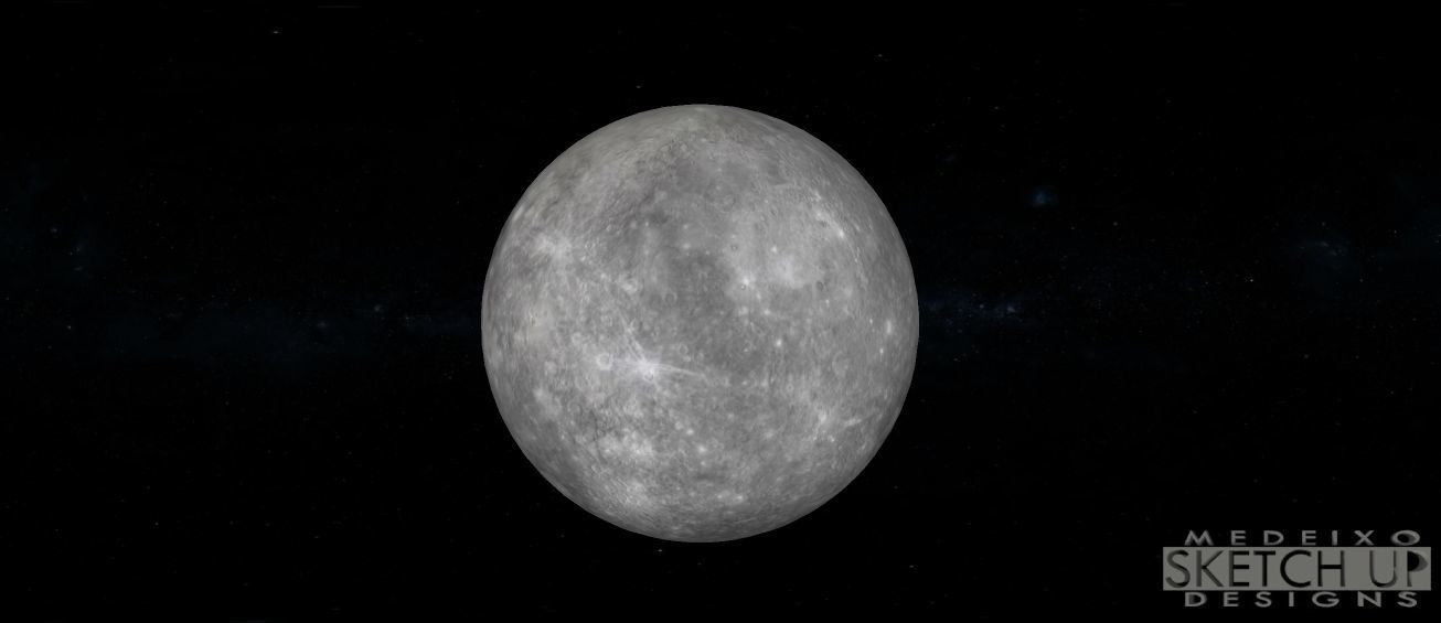 solar system Low-poly 3D model_12