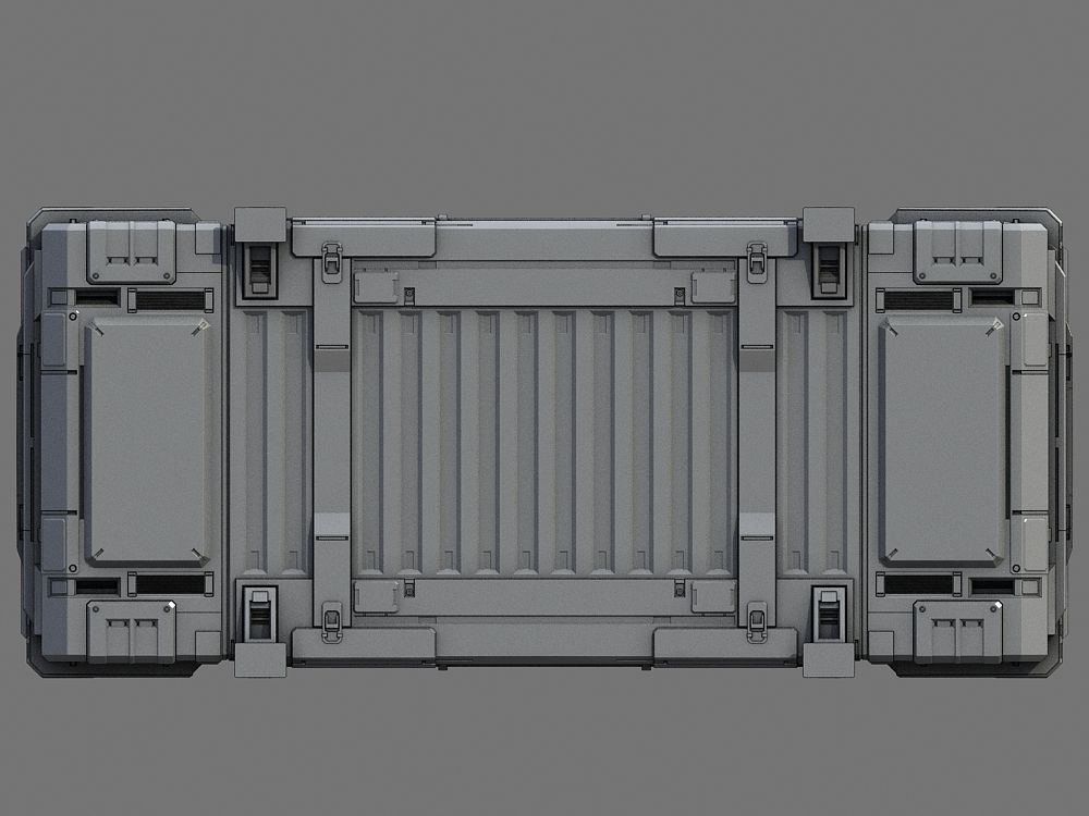 Sci-Fi Containers 3D model_18