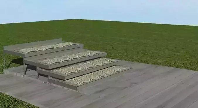 RETRACTABLE- SEATS-2 3D model