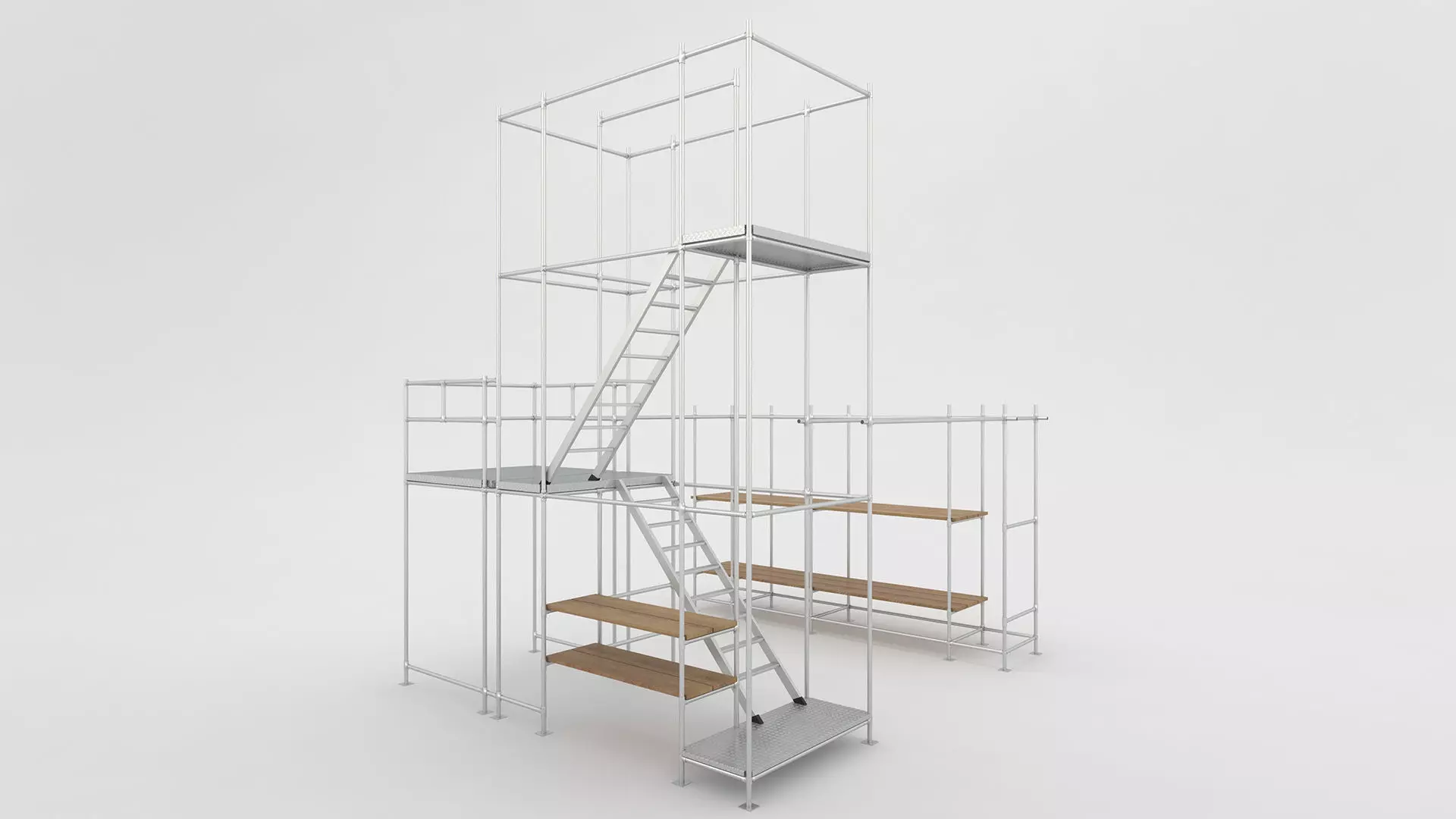 Scaffold tower 9 3D model
