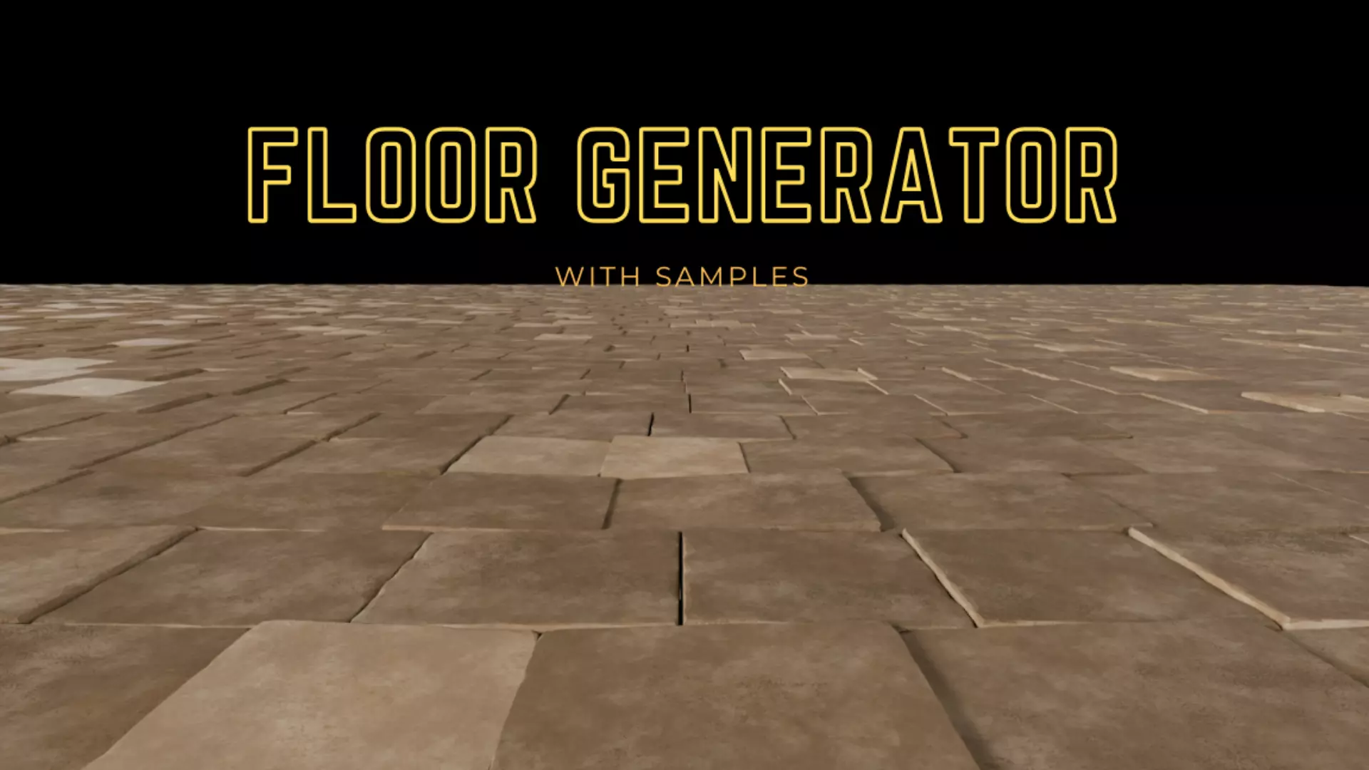 Floor Generator GN Blender 3D model