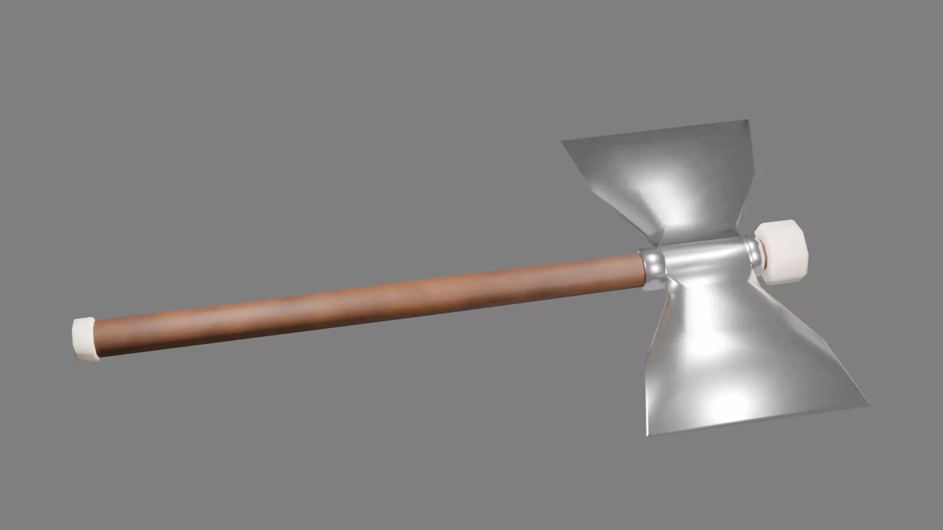 Stylized Battle Axe Game Asset Low-poly 3D model