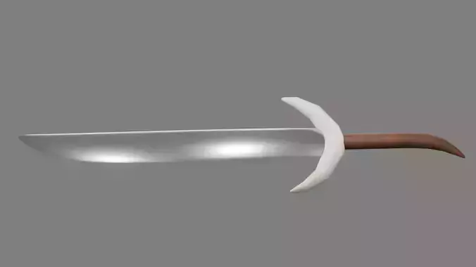Stylized Heavy Greatsword Fantasy Weapon