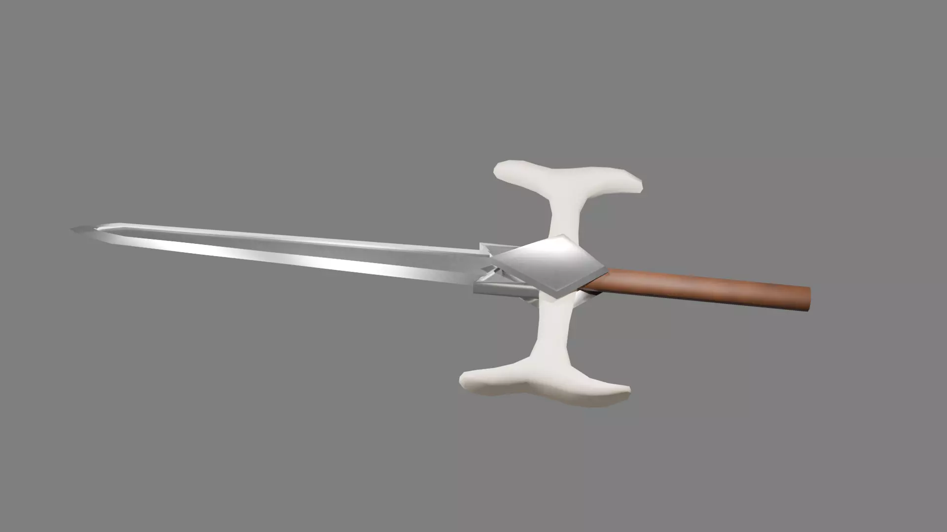 Stylized Basic Sword Game Ready Low-poly 3D model